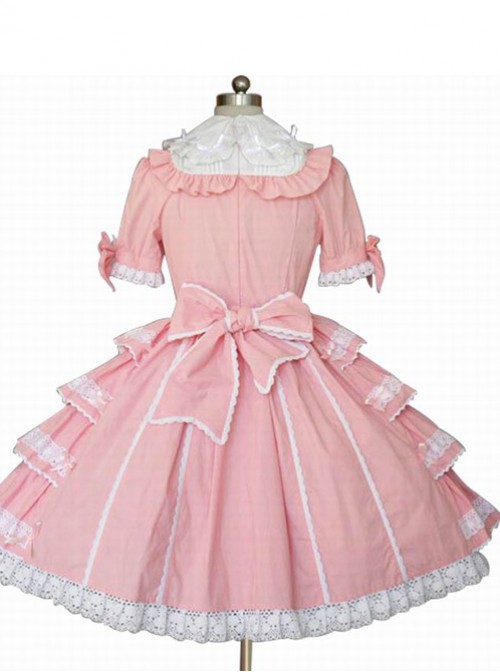 Pink Pure Cotton Princess Bouffancy Cake Skirt