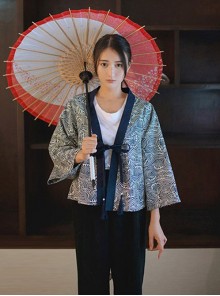 Miss Point, Kanagawa Haori Kimono-like Jacket