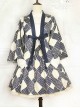 Miss Point, Kanagawa Haori Kimono-like Jacket