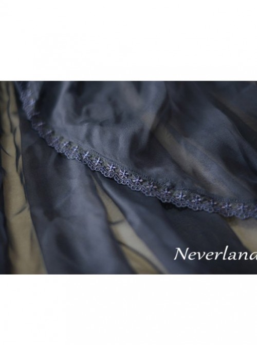 Neverland Lolita Chiffon Overskirt