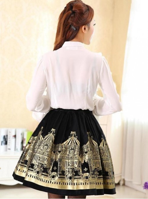 Dream of Lolita,Rotating Amusement Park, Velvet Lolita Skirt