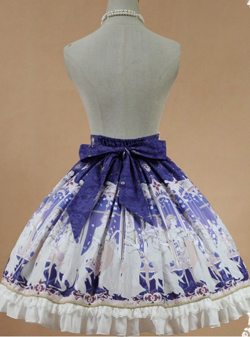 Neverland Lolita,Elector,Sweet Lolita Normal Waist Skirt