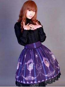 Neverland Lolita,La Pucelle and Pigeon,High Waist Lolita Skirt