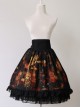 Neverland Lolita,The Maiden in the Garden, High Waist Fishbone Lolita Skirt