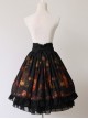 Neverland Lolita,The Maiden in the Garden, High Waist Fishbone Lolita Skirt