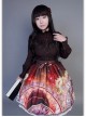 Neverland Lolita Prague Astronomical Clock Series Normal Waist Lolita Skirt