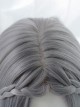 Lolita Wig Female Granny Grey Long Curly Hair Big Wave Set