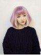 Harajuku Pink-Purple Wig Lolita Pear Roll