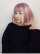 Harajuku Pink-Purple Wig Lolita Pear Roll