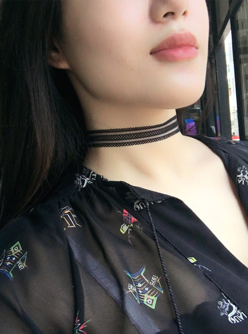 Gothic Lolita Lace Palace Sweet Necklace