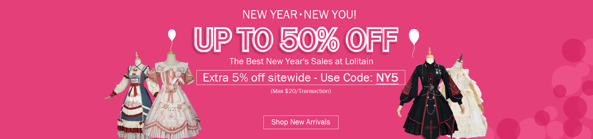 Lolitain New Year Sale 2022