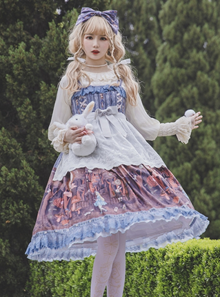 Classic Lolita Sling Long Dress