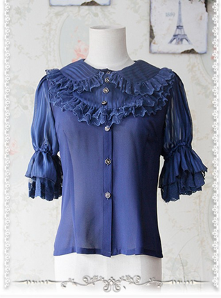 Lolita bubble sleeve shirt