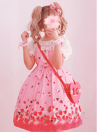 pattern Lolita dress