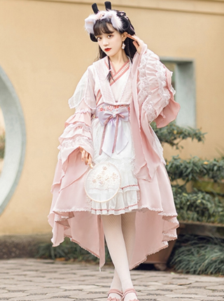 Chinese fashion brand: Lolita Dress based on Hanbok is written as kind of  Qilolita, which means Chinese style Lolita. : r/China