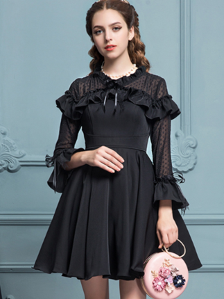 Black Gothic Lolita dress