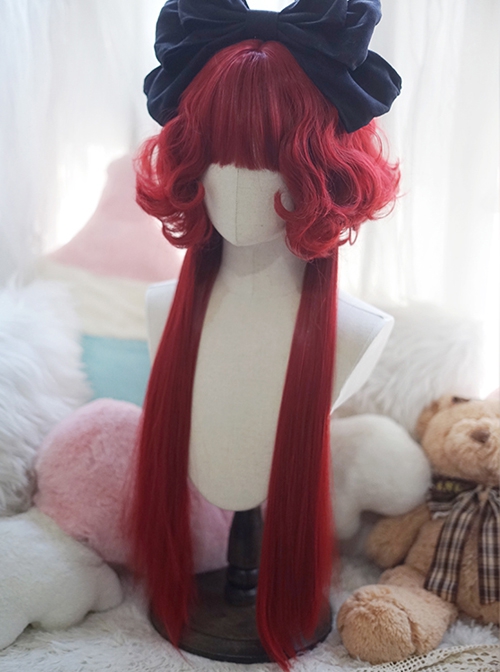Lolita Jellyfish Head Curly Wig yv31121