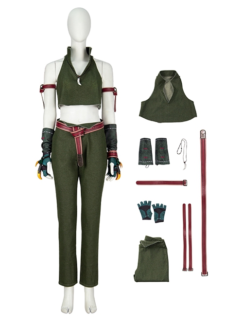 Final Fantasy VII Remake Tifa Lockhart Boots Halloween Costumes Accessory Cosplay Shoes